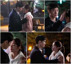 '여우각시별' 이제훈♥채수빈, '달빛 첫키스' 포착...절정의 쌍방 로맨스 시작