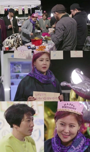&#39;야간개장&#39; 솔비, 장흥서 뜨거운 생일 파티...야심차게 준비한 요리는?