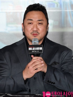 &#39;동네사람들&#39; 마동석 &#34;이미지 소비 많다? 장점을 연마하는 것&#34;
