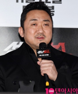 &#39;성난황소&#39; 마동석 &#34;亞 드웨인 존슨이라는 평가는 과찬&#34;
