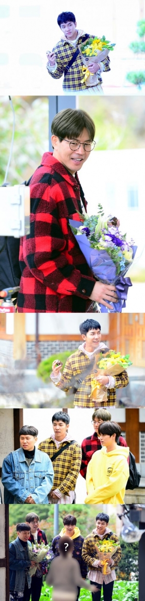 '집사부일체' 이승기·이상윤, 꽃다발 든 이유는?