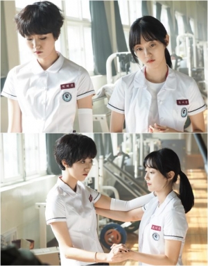 '땐뽀걸즈' 박세완X이주영, 숨막히는 어색함...절친될 수 있을까