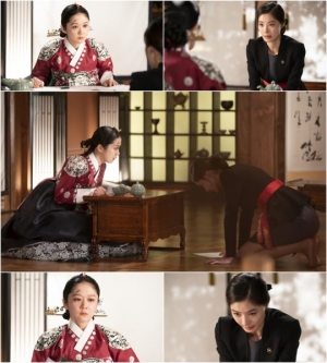 '황후의 품격' 장나라, 읍소하는 윤소이에 웃음기 거둔 서늘함
