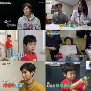 '슈돌' 승재, 고지용 건강검진 보호자 자처 '의젓+듬직'