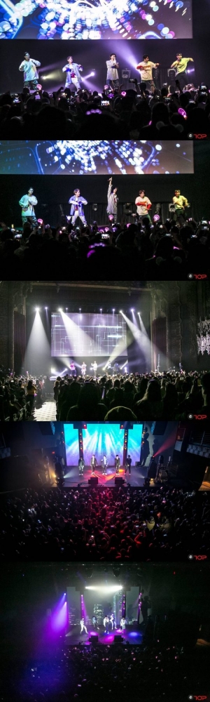 틴탑, 미주 투어 성황…"美 팬들 사로잡다"
