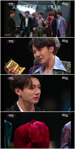 &#39;2018 마마 홍콩&#39;, 방탄소년단 5관왕...이변 없는 &#39;올해의 가수&#39;(종합)