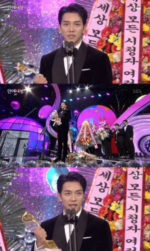 [2018 SBS 연예대상] '집사부일체' 이승기, 대상 수상...“안전한 길 답습하지 않겠다”