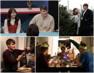 '아내의 맛' 조쉬♥국가비, 스튜디오 첫 출연...전기톱 등장한 아찔한 파티