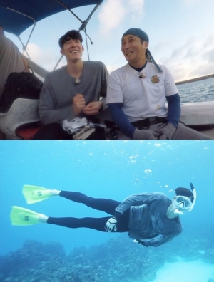'정글의 법칙' 박태환, 물 만난 물고기...역대급 바다 탐사 능력 입증