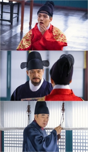 '왕이 된 남자' 여진구X김상경X장광, 활력 더하는 '코믹 트리오'