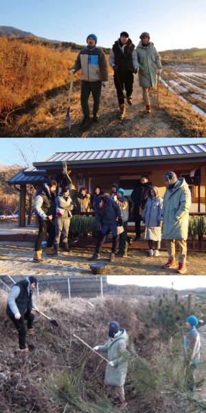 '불타는 청춘' 구본승X김부용X최민용, 막내라인 뭉쳤다...우여곡절 '칡 캐기'