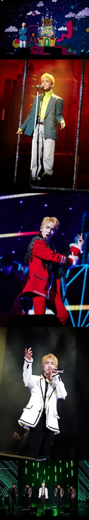 샤이니 키, 입대 전 솔로 콘서트 &#39;키 랜드&#39;서 환상적 무대
