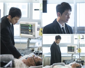'바벨' 박시후, 의식불명 태회장의 목 움켜쥐었다...일촉즉발 복수 현장