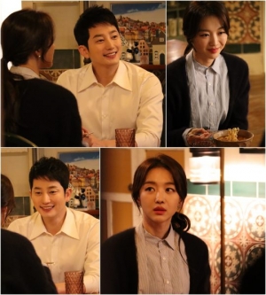 ‘바벨’ 박시후♥장희진, 비극 커플의 반짝 닭살 타임...한밤중 ‘꿀 뚝뚝’ 라면 먹방