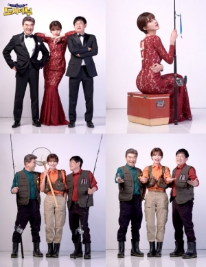 '도시어부' 장도연, 웃음 넘쳤던 포스터 촬영...이덕화·이경규와 찰떡 케미