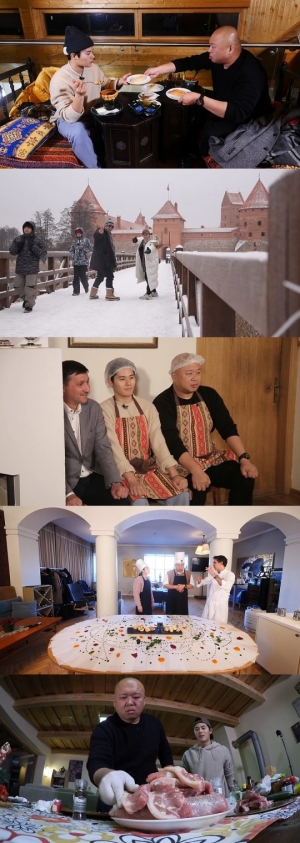 '먹다 보면' 돈 스파이크, 리투아니아 만두 맛에 반하다...'폭풍 먹방'