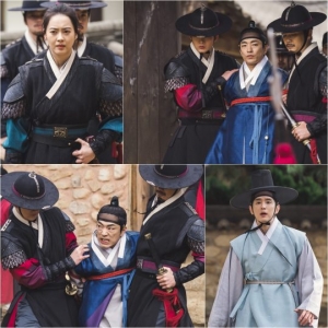 '해치' 정문성, 사헌부 강제 연행...독기 어린 눈빛 '소름'