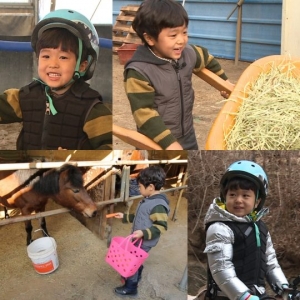 '슈돌' 승재, 사랑둥이 꼬마 사육사 변신...말과 친해지기 대작전