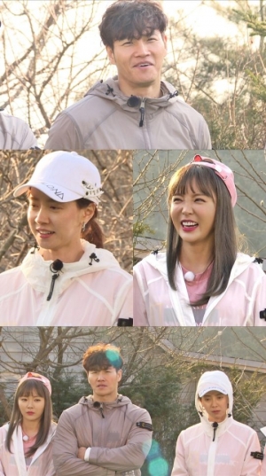 '런닝맨' 김종국-송지효-홍진영, 아찔한 삼각관계의 결말