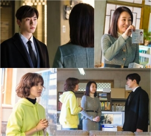 '자백' 신현빈X남기애, 이준호 앞 가지런한 두 손...'예측불가 면접현장'