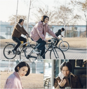 “그냥 아는 사이 맞아?”...'빙의' 송새벽X고준희, 설렘 유발하는 '썸' 장면 셋
