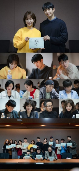 한지민X정해인 주연 '봄밤', 첫 대본리딩 현장 어땠나