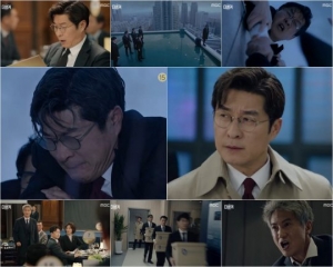 '더 뱅커' 김상중, 만찬장 싸늘하게 만든 #팩트 폭격 #사이다 발언 '활약 시작'