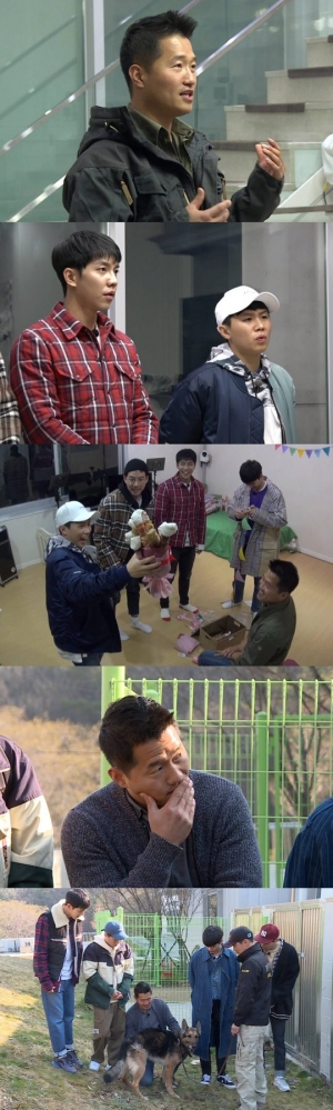 '집사부일체' 강형욱, 경찰견 레오와 8년만 애틋한 상봉