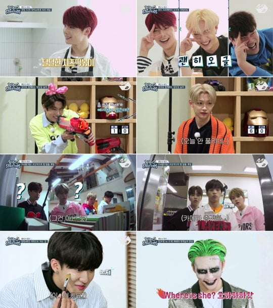 그룹 스트레이 키즈. / Mnet ‘찾았다 스트레이 키즈’ 방송 화면