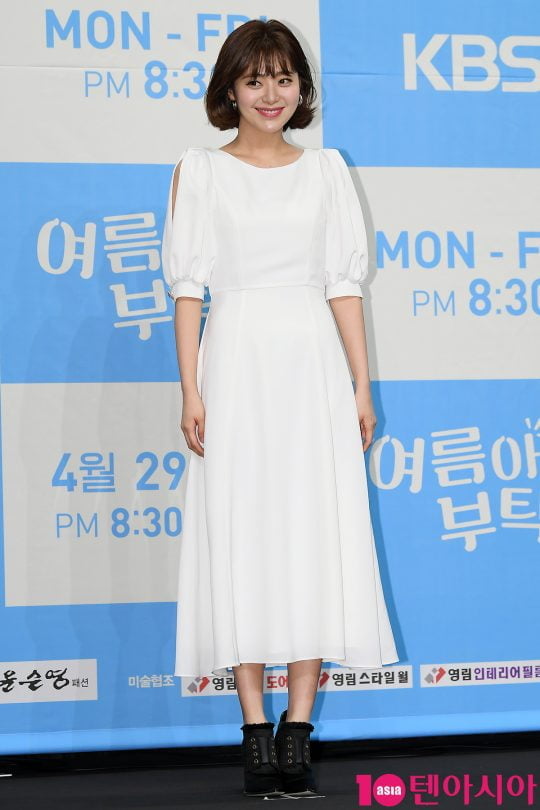 배우 이영은이  25일 오후 서울 신도림동 라마다 서울 호텔에서 열린 KBS1 새 일일드라마 ‘여름아 부탁해’ 제작발표회에 참석했다. / 이승현 기자 lsh87@