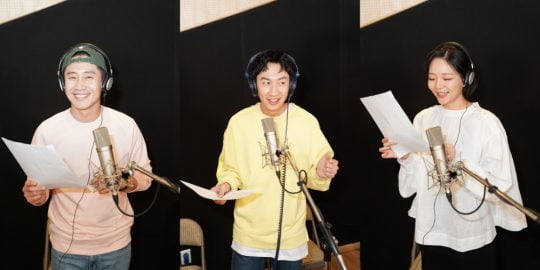 영화 ‘나의 특별한 형제’ OST 녹음 현장 사진/사진제공=NEW