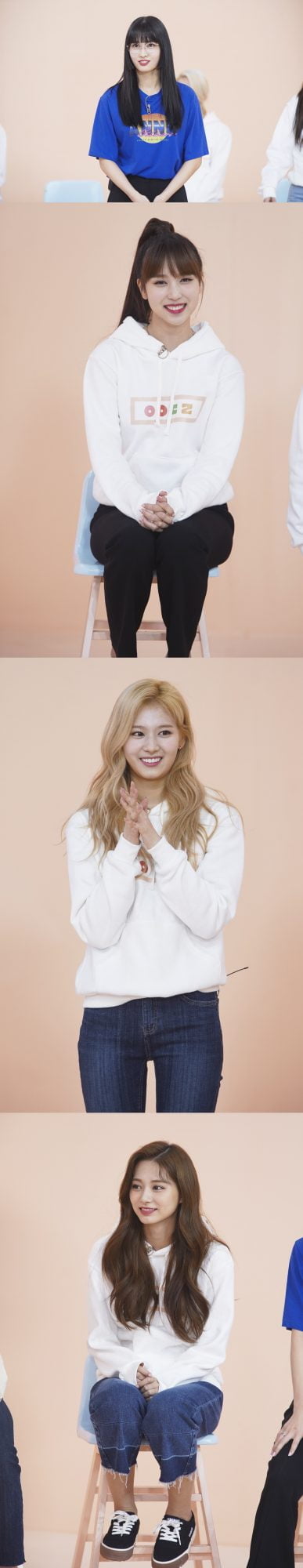 ‘아이돌룸’의 트와이스 모모(위쪽부터), 미나, 사나, 쯔위 / 사진제공=JTBC