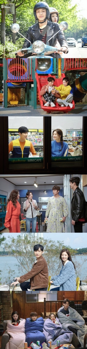 지수X정채연X진영 '첫사랑은 처음이라서', 봄 같은 청춘의 일상...스틸 공개