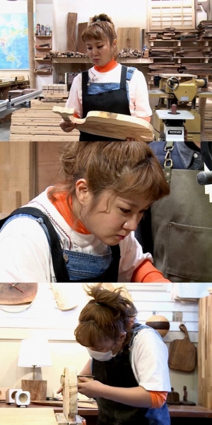 '나 혼자 산다' 박나래, 손재주 요정의 우당탕 목공방 나들이