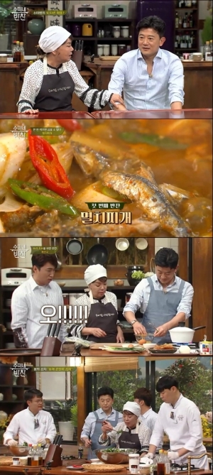 '수미네 반찬' 김수미, '대파 김치' 잇는 '콩나물 잡채' 레시피 공개