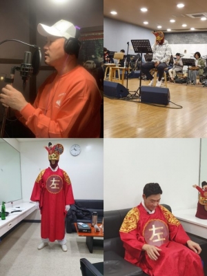 봉중근, '복면가왕' 비하인드 컷 공개 “야구 할 때보다 더 떨려”