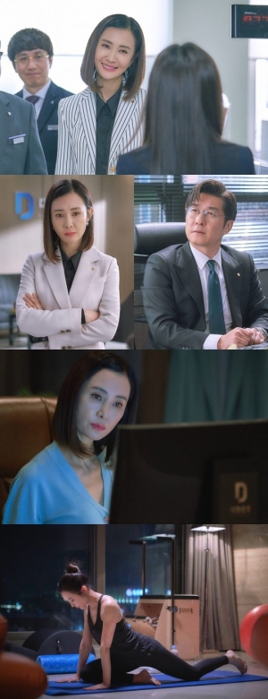 &#39;더 뱅커&#39; 채시라, 권력전쟁 본격 등판…밀착 24시 스틸컷 공개