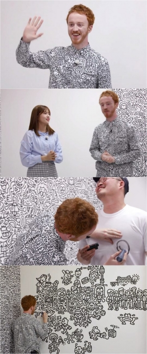 ‘마리텔 V2’, 낙서 천재 미스터 두들의 이상하고 아름다운 낙서의 매력