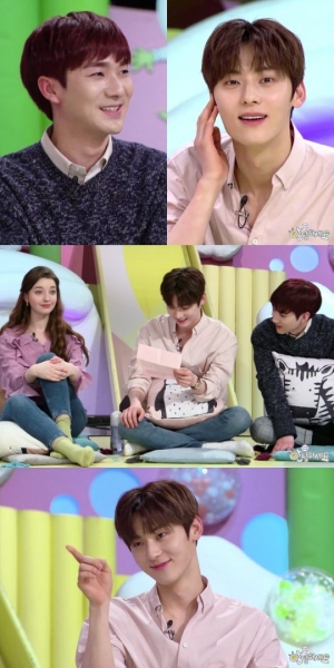 '안녕하세요' 뉴이스트 황민현 "결혼 후 아내 눈동자를 거울 삼아 보겠다"