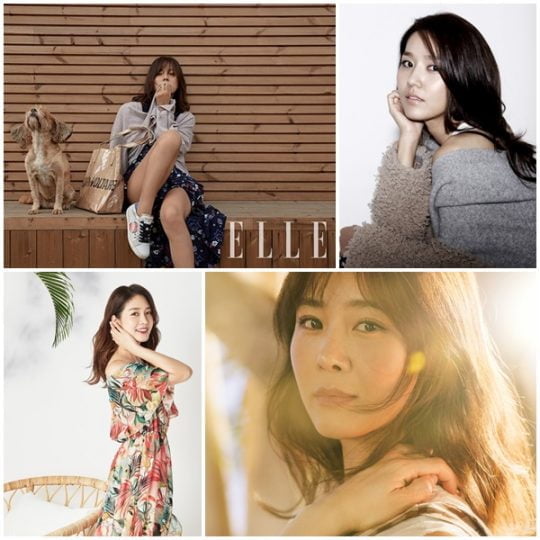 핑클 이효리(왼쪽부터 시계방향), 이진, 옥주현, 성유리./ 사진제공=JTBC