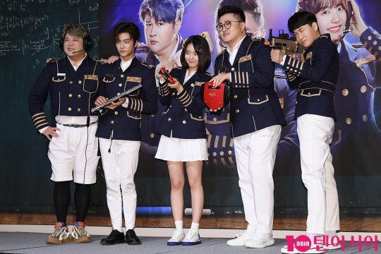 신동(왼쪽부터), NCT 재민, 김소혜, 데프콘, 이용진