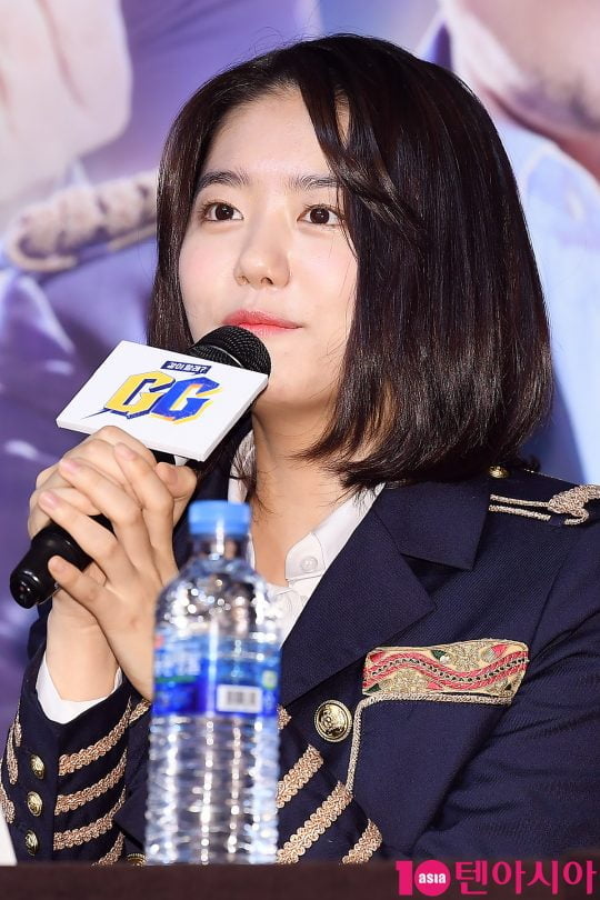 배우 김소혜가 3일 오전 서울 도화동 베스트웨스턴프리미어서울가든호텔에서 열린 채널A ‘같이 할래? GG’ 제작발표회에 참석해 인사말을 하고 있다.