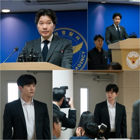 ‘자백’ 유재명(위부터), 이준호/사진제공=tvN