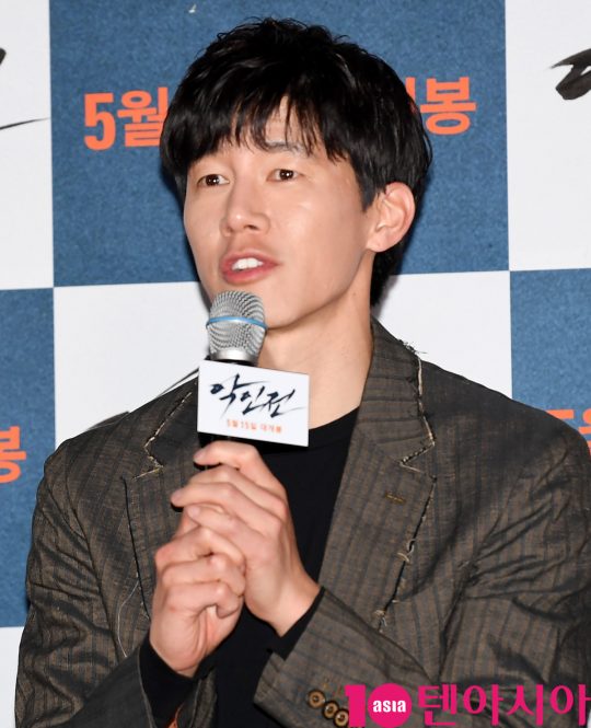 배우 김무열이 7일 오후 서울 한강대로 CGV용산아이파크몰에서 열린 영화 ‘악인전’ 언론시사회에 참석했다. /조준원 기자 wizard333@