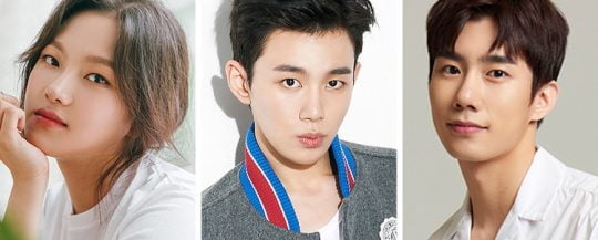 배우 정다은(왼쪽부터), 오승훈, 손우현/사진제공=각 소속사