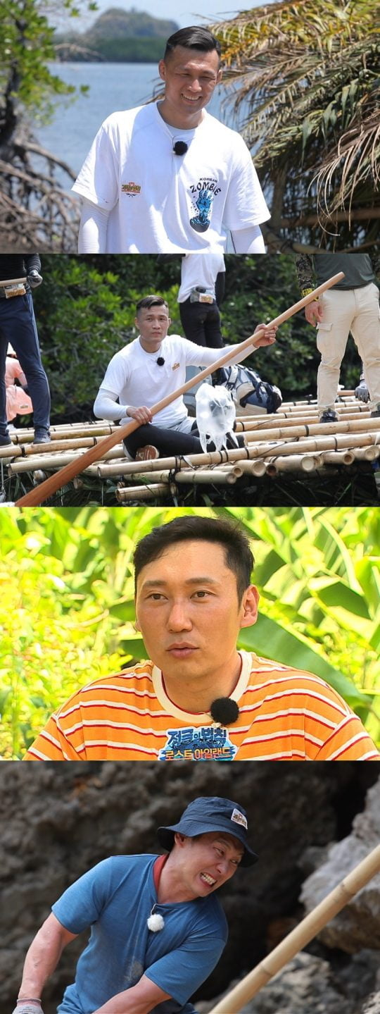 ‘정글의 법칙’ 정찬성, 이승윤/사진제공=SBS