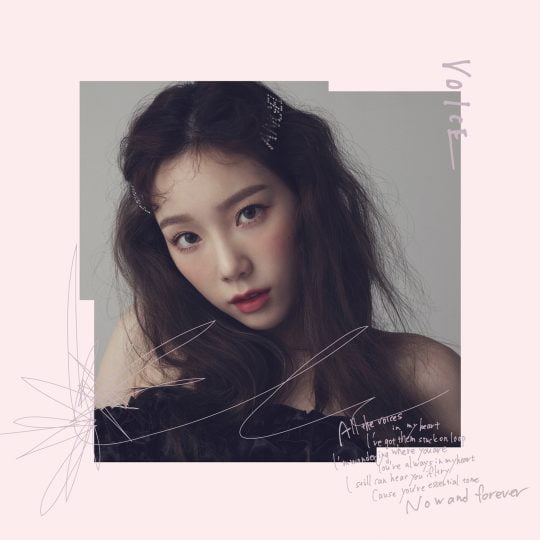 그룹 소녀시대 태연 첫 미니앨범 ‘VOICE’ 커버 이미지 / 사진제공=SM엔터테인먼트