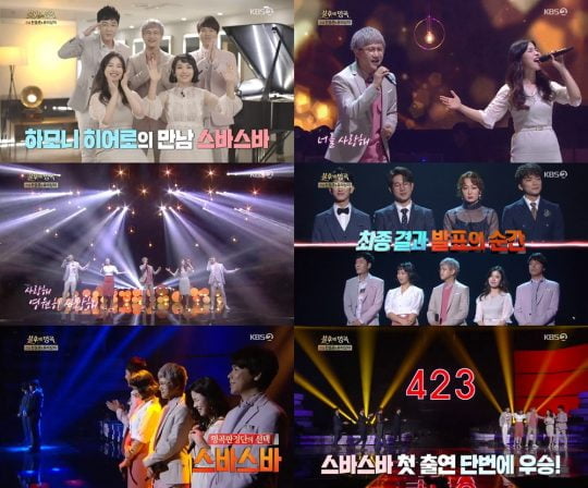 KBS2 ‘불후의 명곡’ 방송화면. /