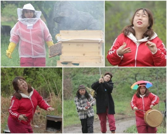 지리산 자연인 체험에 나선 홍현희-제이쓴 부부. /사진제공=TV CHOSUN ‘아내의 맛’