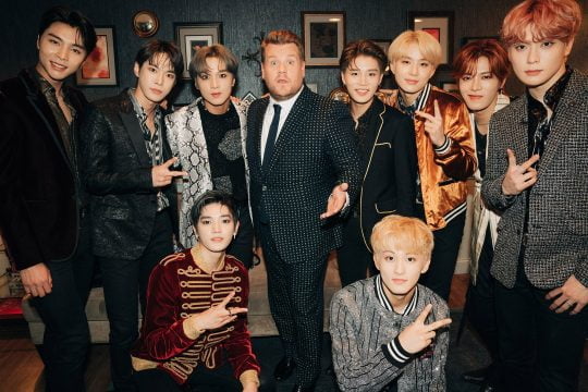 그룹 NCT 127, 미국 CBS ‘더 레이트 레이트 쇼 위드 제임스 코든’ 출연 사진 / 사진제공=SM엔터테인먼트